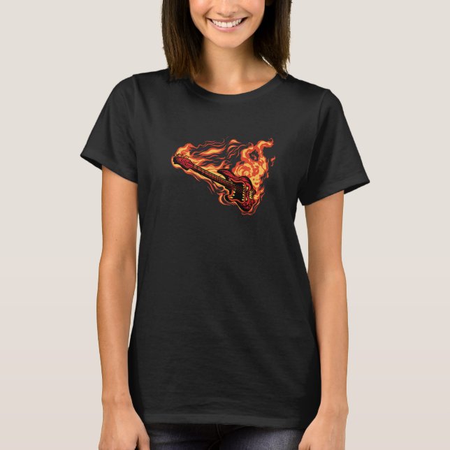 Guitar Guitars   T-Shirt (Front)