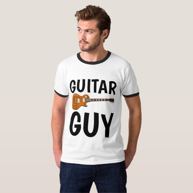 GUITAR GUY, Men's T-shirts (Front Full)