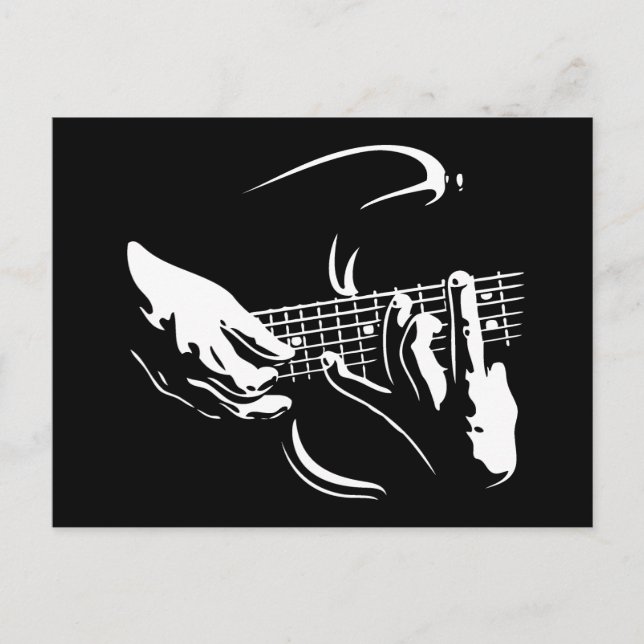 guitar-hands-DKT Postcard (Front)