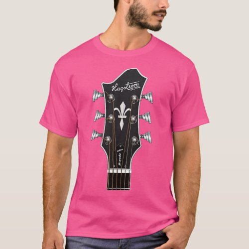 GUITAR HEADSTOCK ART HAGSTROM ULTRA SWEDE T_Shirt