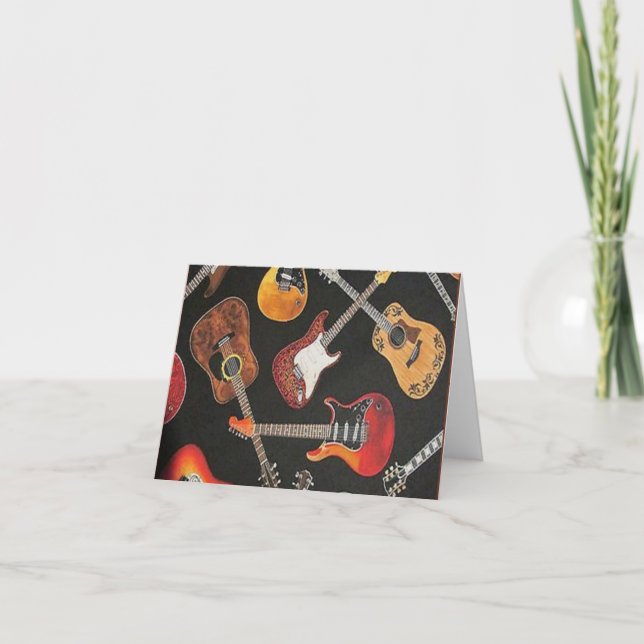 Guitar Heaven Note Card (Front)