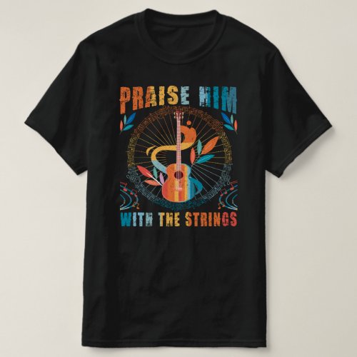 Guitar Hero Vibes _ Cool Musician T_Shirt