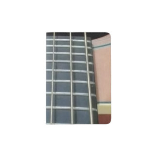 Guitar Image on Passport Holder