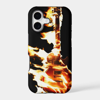 Guitar in Flames iPhone 5 Case
