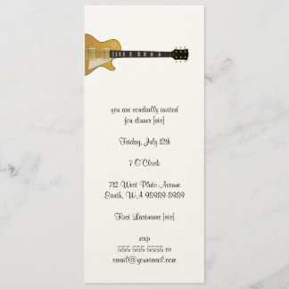 Guitar Invitation