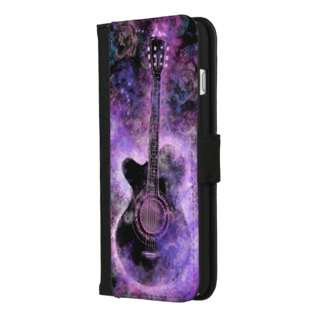Guitar iPhone Wallet Case (Left)