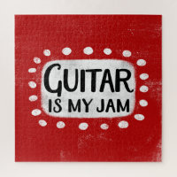Guitar Is My Jam Jigsaw Puzzle