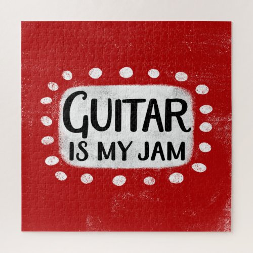 Guitar Is My Jam Jigsaw Puzzle