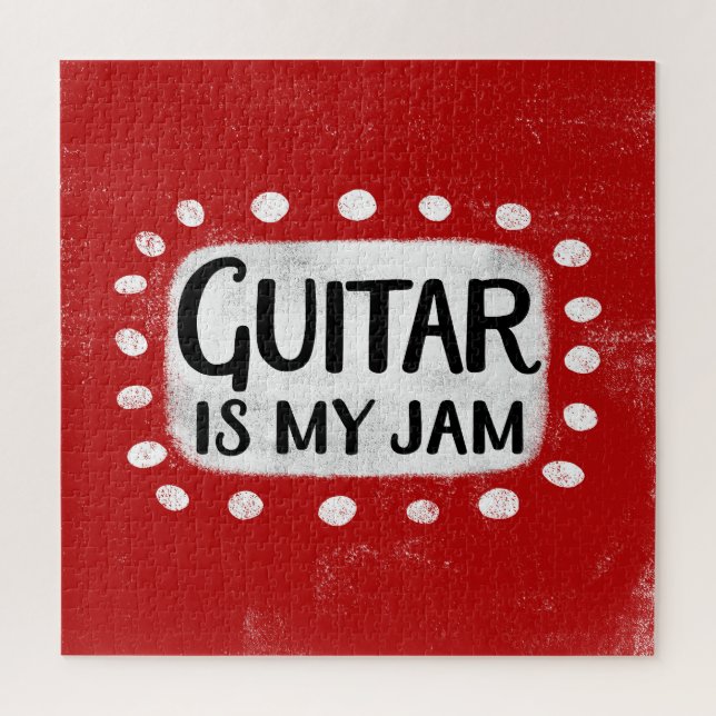 Guitar Is My Jam Jigsaw Puzzle (Vertical)