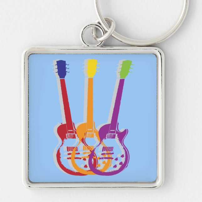 guitar keychain (Front)