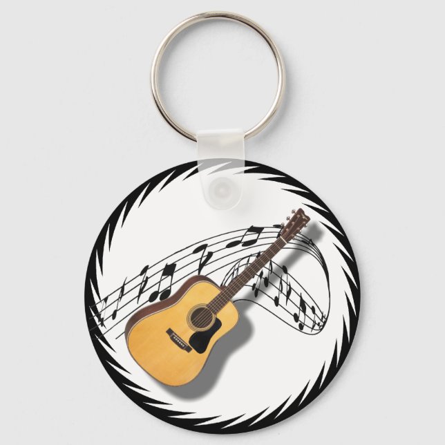 GUITAR -KEYCHAIN KEYCHAIN (Front)