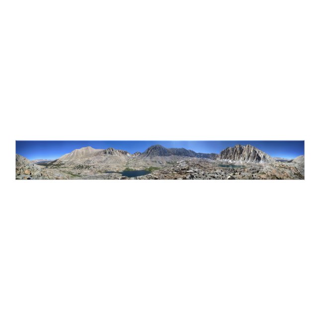 Guitar Lake and Mt Whitney - John Muir Trail Photo Print (Front)