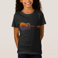 Guitar Lake Shadow Love Guitar Gift Music Lovers