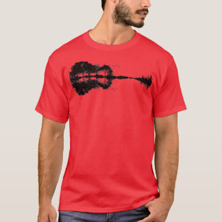 Guitar landscape Music Landscape T-Shirt