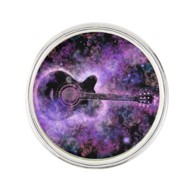 Guitar Lapel Pin (Front)