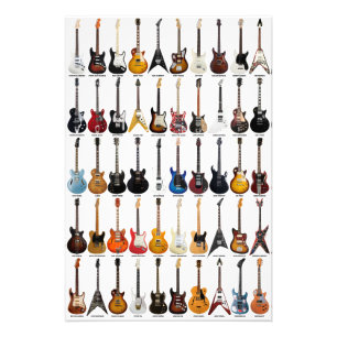 Guitar Legends Photo Print