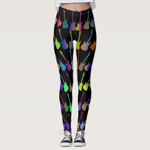 Guitar Legion Splash of Colors Leggings