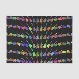 Guitar Legion Splash of Colors Tissue Paper