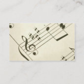 Guitar Lessons Business Cards (Back)