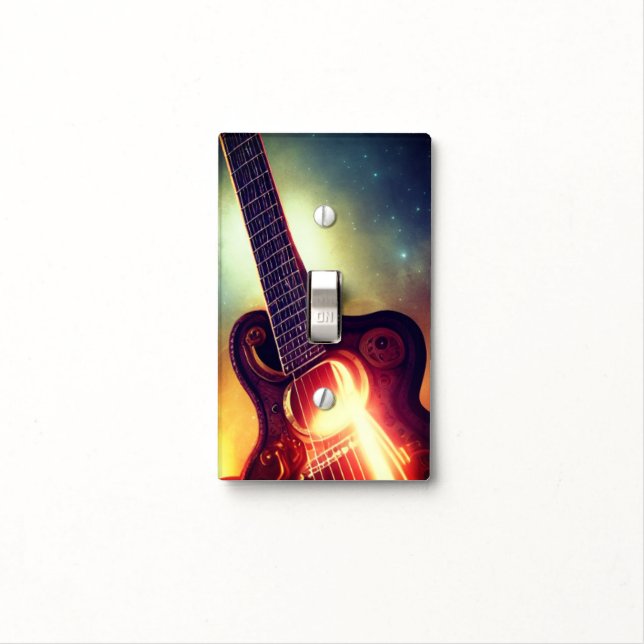 Guitar Light Switch Cover (In Situ)