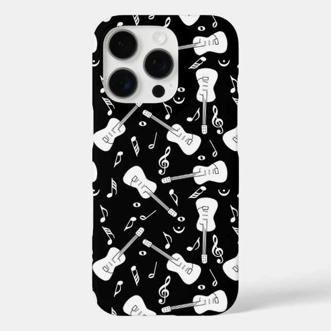 Guitar Lines Music Notes  Case-Mate iPhone Case (Back)