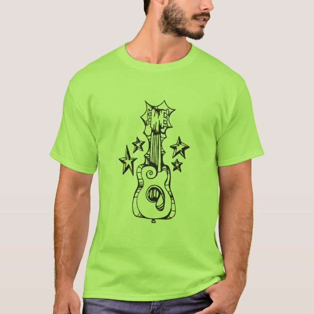 Guitar Logo copy T-Shirt (Front)