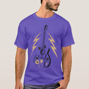 Guitar Logo Oversized T-Shirt