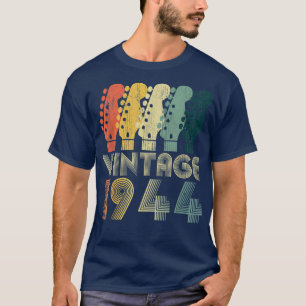 Guitar Lover 78 Year Old Gifts Vintage 1944 Limite T-Shirt