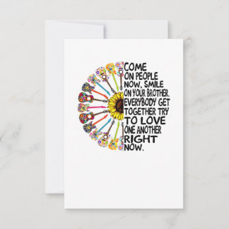 Guitar Lover | Acoustic Floral Guitar Gift Thank You Card