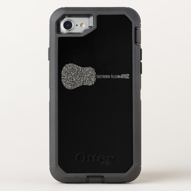 Guitar Lover | Guitar Notes Gift Otterbox iPhone Case (Back)