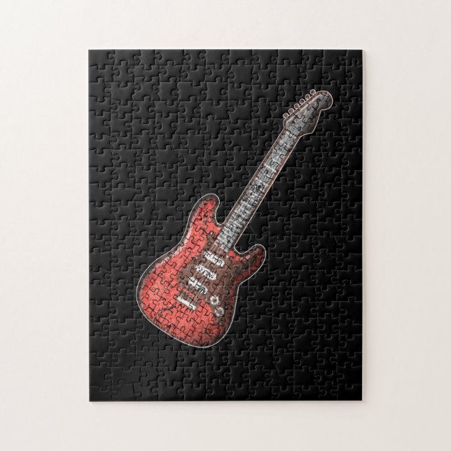 Guitar Lover | Guitar Player Gift Jigsaw Puzzle (Vertical)