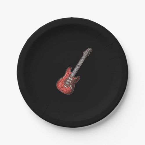 Guitar Lover  Guitar Player Gift Paper Plates