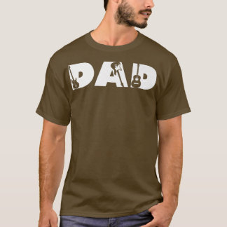 Guitar Lover Guitarist Dad Funny Music Fathers Day T-Shirt