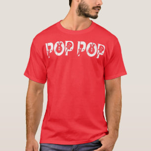 Guitar Lover Guitarist Pop Pop Funny Music Fathers T-Shirt