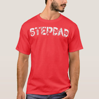 Guitar Lover Guitarist Stepdad Funny Music Fathers T-Shirt