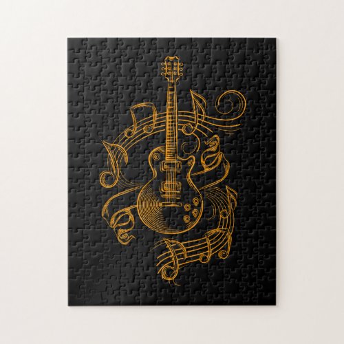 Guitar Lover  Music Guitar Jigsaw Puzzle