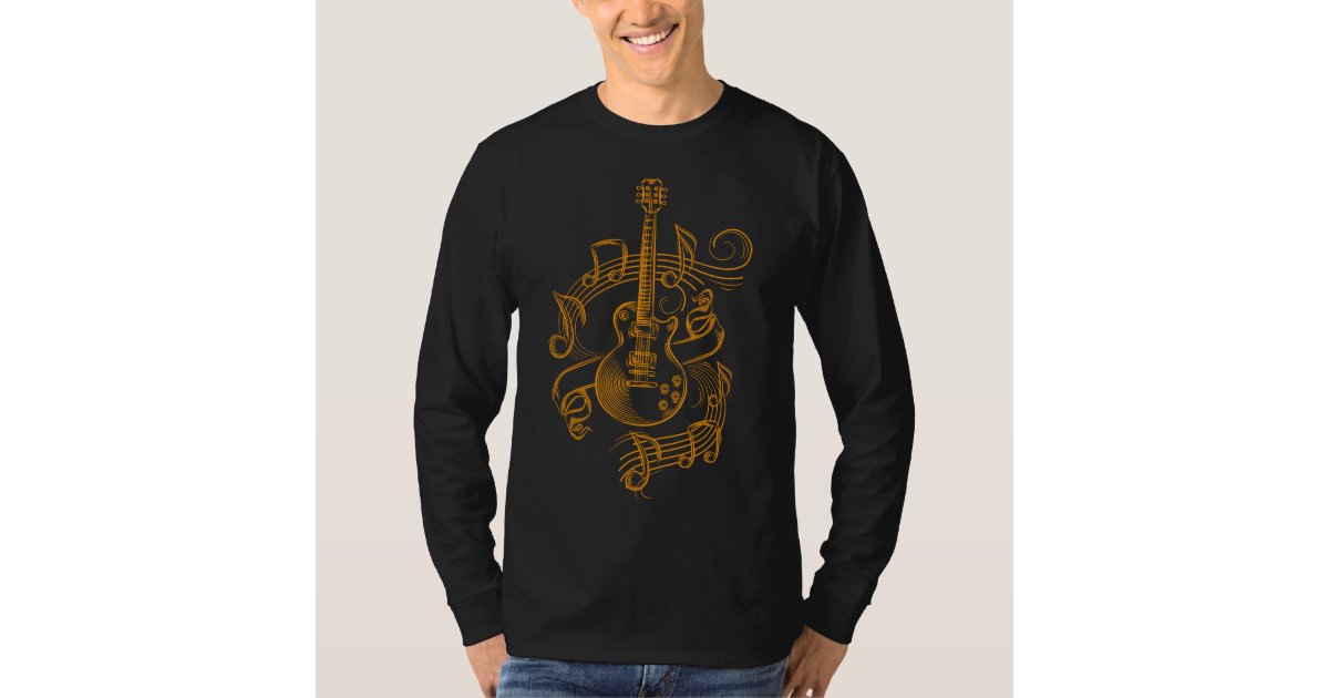 Guitar Lover | Music Guitar T-Shirt | Zazzle