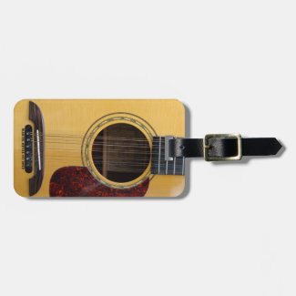 Guitar Luggage Tag