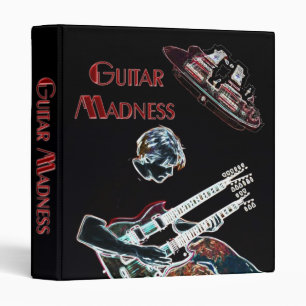 Guitar madness binder