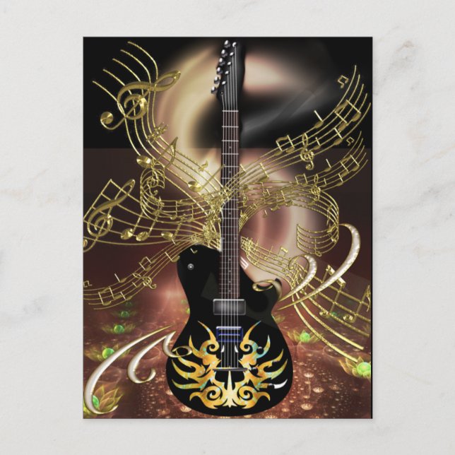 Guitar Magic Flames from Hell with Heavenly Notes (Front)