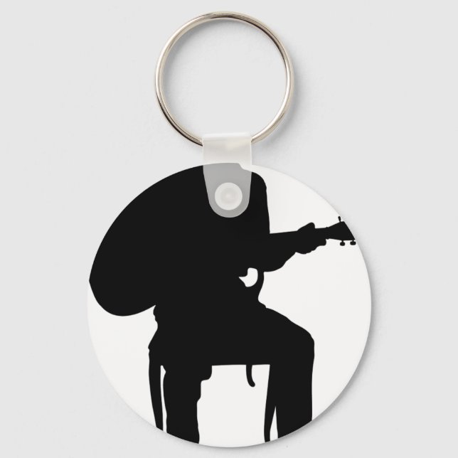 Guitar Man Keychain (Front)
