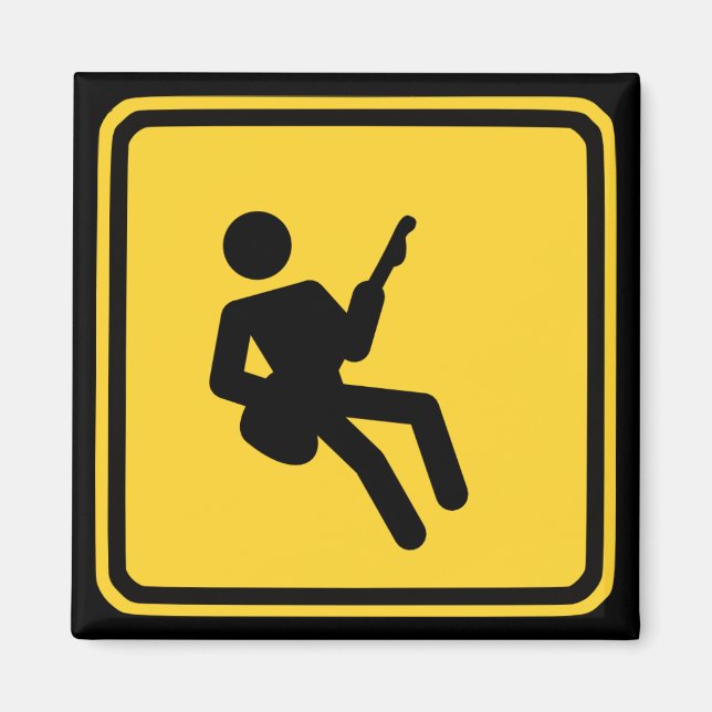 Guitar Man Magnet (Front)