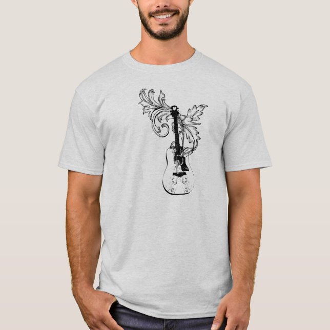 Guitar Mens T-Shirt (Front)