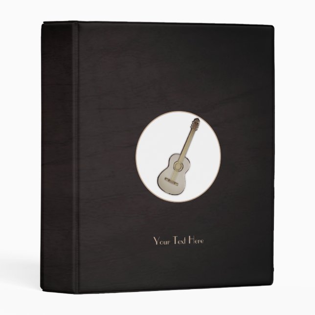 Guitar Mini Binder (Front/Spine)