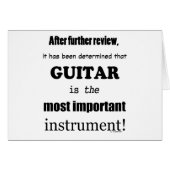 Guitar  Most Important Instrument (Front Horizontal)