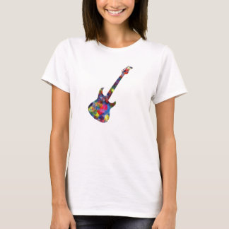 Guitar Multi Colored Shirt