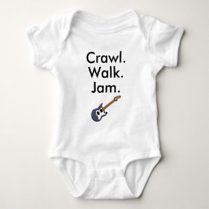 Guitar Music Baby Bodysuit