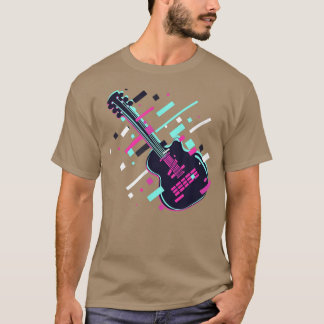 Guitar, music, guitar player, guitar, inst music T-Shirt