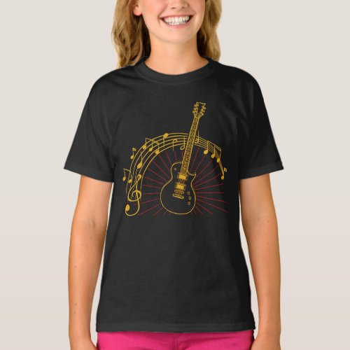 Guitar Music Lover Guitar T_Shirt