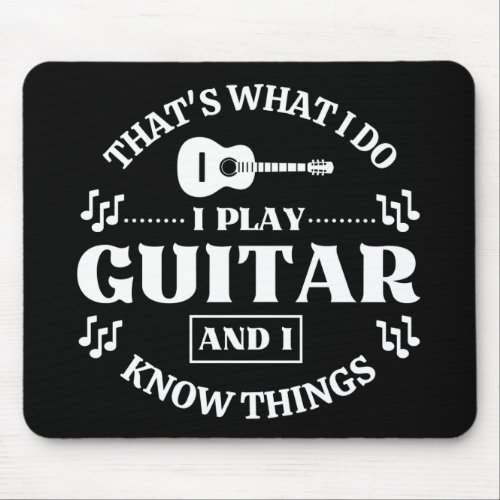 Guitar Music Mouse Pad